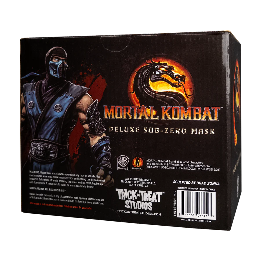 Mortal Kombat - Sub Zero Mask