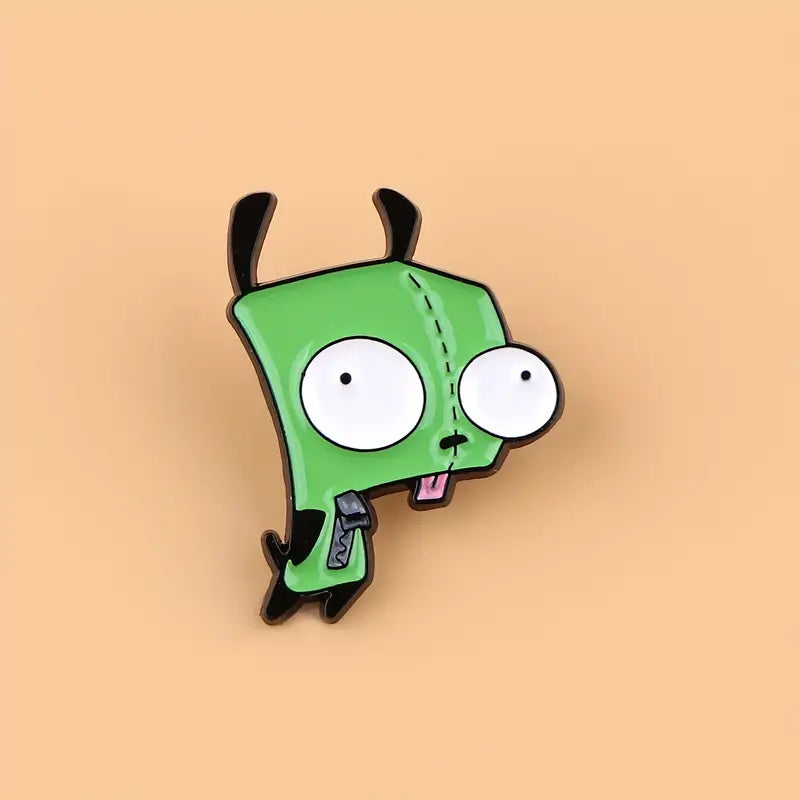 Invader Zim GIR Enamel Pin