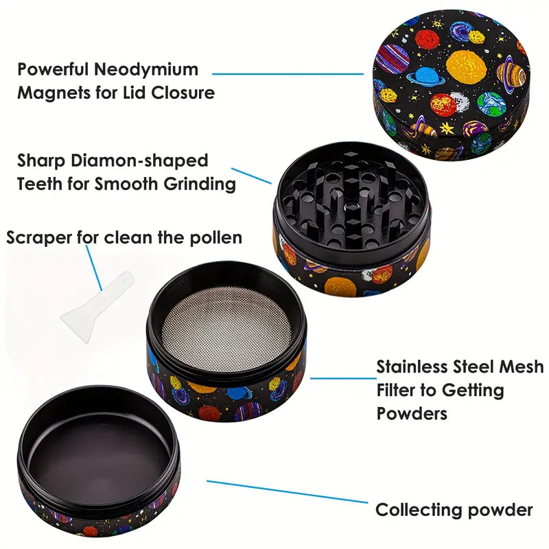 Galaxy Herb Grinder