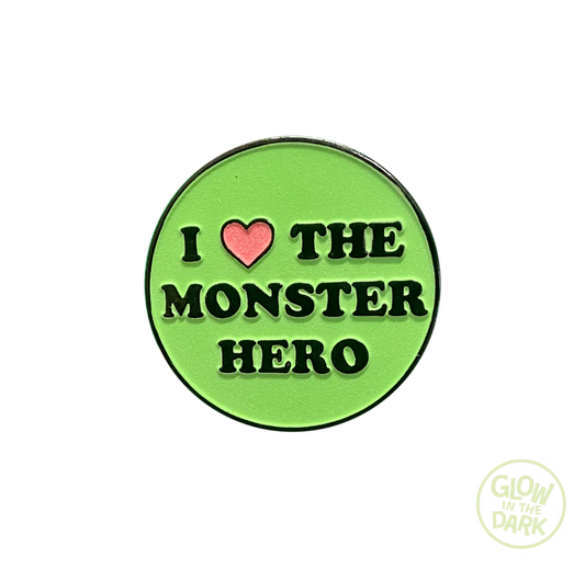 The Toxic Avenger - I Love the Monster Hero Enamel Pin