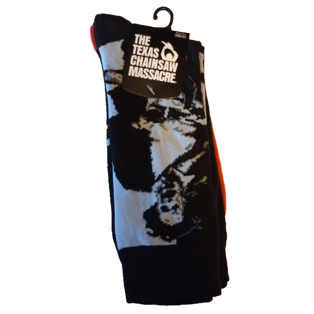 Texas Chainsaw Massacre Socks - 2 pair